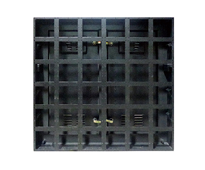 Front side of waterproof cabinet 