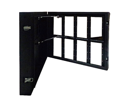 Front side of Front Maintenance Cabinet