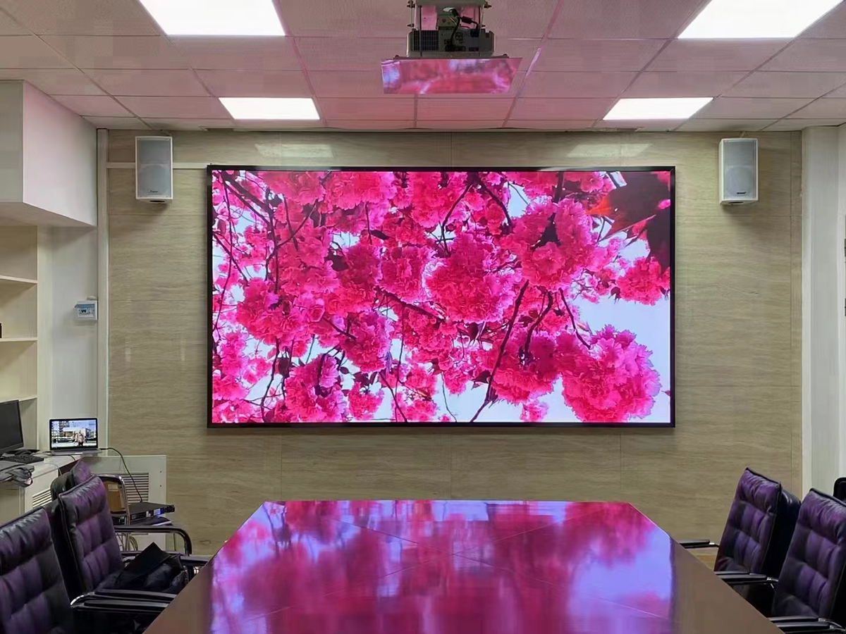 P3 indoor led fixed display in meeting room